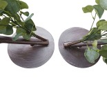 GloboStar® Artificial Garden EYCALYPTUS CINEREA ARCH 20434 Τεχνητή Διακοσμητική Αψίδα Ευκάλυπτου Μ250cm x Υ250cm