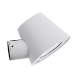 GloboStar® GARDENIA 60797 Φωτιστικό Τοίχου - Απλίκα Αρχιτεκτονικού Φωτισμού Εσωτερικού/Εξωτερικού Χώρου Up or Down LED 7W 700lm 60° AC220-240V Αδιάβροχο IP65 - Σώμα Αλουμινίου & Tempered Glass - Μ9.5 x Π13 x Υ7.7cm - Θερμό Λευκό 2700K - Λευκό - Bridgelux 