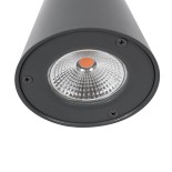 GloboStar® GARDENIA 60798 Φωτιστικό Τοίχου - Απλίκα Αρχιτεκτονικού Φωτισμού Εσωτερικού/Εξωτερικού Χώρου Up or Down LED 7W 700lm 60° AC220-240V Αδιάβροχο IP65 - Σώμα Αλουμινίου & Tempered Glass - Μ9.5 x Π13 x Υ7.7cm - Θερμό Λευκό 2700K - Γκρι Ανθρακί - Bri