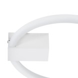 GLOBOSTAR® CINDERELLA 60977 Μοντέρνο Φωτιστικό Οροφής LED 16W 1792lm 360° AC 220-240V IP20 Ρυθμιζόμενο Λευκό CCT με On/Off 2700K/4500K/6000K - Lumileds SMD Chip - Λευκό Ματ - Μ28.5 x Π28.5 x Υ5cm - 3 Χρόνια Εγγύηση