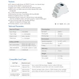 GloboStar® 70670 S1-DR SKYDANCE AC Triac DMX Dimmer Din Rail Ράγας 2 Καναλιών AC 100-240V 2 x 1.5A 360W - Max 3A 720W - IP20 DMX512 Μ11.5 x Π5 x Υ6.5cm - 5 Years Warranty