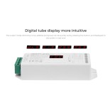 GloboStar® 71423 DL-X Mi-BOXER DC DALI & Push Dimming 5 in 1 High Speed Controller / Dimmer 5 Καναλιών DC 12-24V 5 x 6A 144W - Max 20A 480W - IP20 RGBW+WW Μ13 x Π5 x Υ2.5cm - 5 Years Warranty