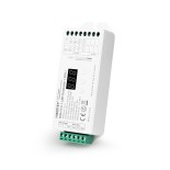 GloboStar® 71423 DL-X Mi-BOXER DC DALI & Push Dimming 5 in 1 High Speed Controller / Dimmer 5 Καναλιών DC 12-24V 5 x 6A 144W - Max 20A 480W - IP20 RGBW+WW Μ13 x Π5 x Υ2.5cm - 5 Years Warranty