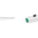 GloboStar® 71425 D3-CX Mi-BOXER DC DMX & RDM Dimmer High Speed Controller / Decoder 3 Καναλιών DC 12-24V 3 x 6A 144W - Max 18A 432W - IP20 Μ13 x Π5 x Υ2.5cm - 5 Years Warranty