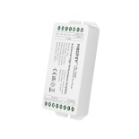 GloboStar® 71429 PA5 Mi-BOXER DC Power & Signal High Speed Amplifier Ενισχυτής Ισχύος & Σήματος Υψηλών Ταχυτήτων 5 Καναλιών DC 12-24V 5 x 6A 144W - Max 15A 360W - IP20 RGBW+WW Μ11.4 x Π4.9 x Υ2.8cm - 5 Years Warranty