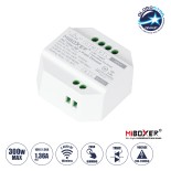 GloboStar® 71432 TRI-C1 Mi-BOXER AC Triac & RF 2.4Ghz & Push Dimmer 1 Καναλιού AC 100-240V 1 x 1.36A 300W - Max 1.36A 300W - IP20 Μ5 x Π5 x Υ2.3cm - 5 Years Warranty
