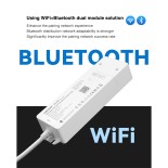 GloboStar® 71437 WL1-P75V24 Mi-BOXER DC Smart Wifi & RF 2.4Ghz & Push Dimming Power Supply Τροφοδοτικό SELV & Controller / Dimmer All in One AC100-240V σε DC 24V 1 x 3A 75W - Max 3A 75W - IP20 Μ19 x Π5.5 x Υ3.2cm - 5 Years Warranty