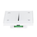 GloboStar® 71452 S1-T SKYDANCE AC Smart RF 2.4Ghz & Αφής - Touch Triac Dimming AC100-240V σε AC100-240V 1 x 1.5A 360W - Max 1.5A 360W - IP20 - Λευκό Σώμα - Μ8.5 x Π8.5 x Υ3.2cm - 5 Years Warranty