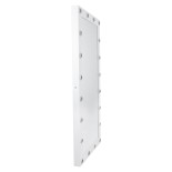 GloboStar® MAKEUP MIRROR-160x80-4 Μοντέρνος Καθρέπτης Μακιγιάζ με Πλαίσιο Φυσικού Ξύλου με Διακόπτη On/Off 20 x E27 AC220-240V - Μ80 x Π7 x Υ160cm - Λευκή Λάκα