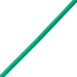 GloboStar® CABLITO 61556 Μοντέρνο Κρεμαστό Φωτιστικό Ανάρτηση Μονόφωτο 1 x E27 IP20 Πράσινο Σιλικόνη - Μ4 x Π4 x Υ110cm