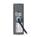 GloboStar® LINOR 60528 Φωτιστικό Τοίχου - Απλίκα Αρχιτεκτονικού Φωτισμού Εσωτερικού/Εξωτερικού Χώρου Up & Down LED 10W 1000lm 60° AC220-240V Αδιάβροχο IP65 - Σώμα Αλουμινίου & Tempered Glass - Μ12.5 x Π6 x Υ4cm - Θερμό Λευκό 2700K - Γκρι Ανθρακί - Bridgel