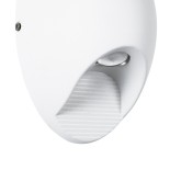 GloboStar® JEREMY 60530 Φωτιστικό Τοίχου - Απλίκα Αρχιτεκτονικού Φωτισμού Εσωτερικού/Εξωτερικού Χώρου Up & Down LED 10W 1000lm 60° AC220-240V Αδιάβροχο IP65 - Σώμα Αλουμινίου & Tempered Glass - Μ16 x Π10 x Υ7cm - Θερμό Λευκό 2700K - Λευκό - Bridgelux Chip