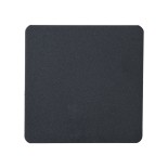 GLOBOSTAR® CUADRADO 60571 Μοντέρνο Φωτιστικό Τοίχου - Απλίκα LED 10W 1000lm 60° AC 220-240V Αδιάβροχο IP65 Θερμό Λευκό 2700K - Bridgelux COB Chip & TÜV SÜD Driver - Μαύρο Ματ - Μ14 x Π14 x Υ4.5cm - 5 Χρόνια Εγγύηση