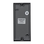 GloboStar® MURANO 60609 Φωτιστικό Τοίχου - Απλίκα Αρχιτεκτονικού Φωτισμού Εξωτερικού Χώρου Up & Down Αλουμινίου με Ντουί 2 x GU10 AC 220-240V Αδιάβροχο IP65 L15 x W8 x H6.8cm - Γκρι Ανθρακί - 5 Years Warranty
