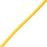 GloboStar® CABLITO 61555 Μοντέρνο Κρεμαστό Φωτιστικό Ανάρτηση Μονόφωτο 1 x E27 IP20 Κίτρινο Σιλικόνη - Μ4 x Π4 x Υ110cm