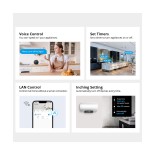 GloboStar® 80079 SONOFF POW Elite POWR316D Smart WiFi Real Time Power Consumption AC 100-240V MAX 16A