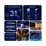 GloboStar® 80098 SONOFF L3-5M RGB Smart LED Strip Light WiFi 2.4GHz 90 SMD/5M 5050 5m Roll & Power Adapter DC 5V Max 10W