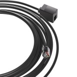GloboStar® 80103 SONOFF RL560 Sensor Extension Cable 5m for THS01 - DS18B20 - MS01 With RJ9 4P4C Connector
