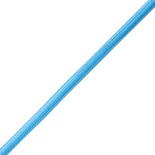 GloboStar® CABLITO 61559 Μοντέρνο Κρεμαστό Φωτιστικό Ανάρτηση Μονόφωτο 1 x E27 IP20 Γαλάζιο Σιλικόνη - Μ4 x Π4 x Υ110cm