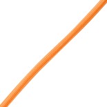 GloboStar® CABLITO 61554 Μοντέρνο Κρεμαστό Φωτιστικό Ανάρτηση Μονόφωτο 1 x E27 IP20 Πορτοκαλί Σιλικόνη - Μ4 x Π4 x Υ110cm