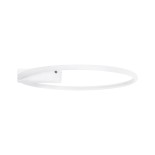 GLOBOSTAR® CINDERELLA 60981 Μοντέρνο Φωτιστικό Οροφής LED 30W 3360lm 360° AC 220-240V IP20 Ρυθμιζόμενο Λευκό CCT με Χειριστήριο από 2700K έως 6000K Dimmable - Lumileds SMD Chip - Λευκό Ματ - Μ50 x Π50 x Υ5cm - 3 Χρόνια Εγγύηση