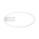 GLOBOSTAR® CINDERELLA 60981 Μοντέρνο Φωτιστικό Οροφής LED 30W 3360lm 360° AC 220-240V IP20 Ρυθμιζόμενο Λευκό CCT με Χειριστήριο από 2700K έως 6000K Dimmable - Lumileds SMD Chip - Λευκό Ματ - Μ50 x Π50 x Υ5cm - 3 Χρόνια Εγγύηση
