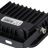 GloboStar® ATLAS 61412 Επαγγελματικός Προβολέας LED 20W 2300lm 120° AC 220-240V - Αδιάβροχος IP67 - Μ12 x Π2.5 x Υ9.5cm - Μαύρο - Θερμό Λευκό 2700K - LUMILEDS Chips - TÜV Rheinland Certified - 5 Years Warranty