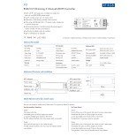GloboStar® 71546 V3 SKYDANCE DC RF 2.4Ghz Dimmer High Speed Controller 3 Καναλιών DC 12-24V 3 x 5A 96W - Max 12A 288W - IP20 Μ10 x Π3.5 x Υ2cm - 5 Years Warranty