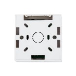 GloboStar® 73317 Επιτοίχιο Dimmer με Ασύρματο Χειριστήριο RF DC 12-24V για Μονόχρωμα Προϊόντα LED 16A Max 384W Μ9 x Π9 x Υ4.5cm - 2 Χρόνια Εγγύηση
