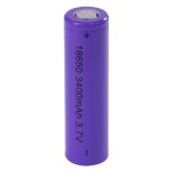 GloboStar® 79097 Επαναφορτιζόμενη Μπαταρία Λιθίου 18650 FLAT PIN 3400mAh Li-ion 3.7V 12.6Wh 