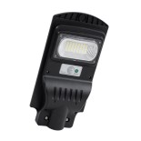 GloboStar® STREETA 85341 Professional LED Solar Street Light Αυτόνομο Ηλιακό Φωτιστικό Δρόμου 30W 300lm 48 x LED SMD 5730 με Ενσωματωμένο Φωτοβολταϊκό Panel 6V 6W & Επαναφορτιζόμενη Μπαταρία Li-ion 3.2V 5000mAh με Αισθητήρα Ημέρας-Νύχτας & PIR Αισθητήρα Κ