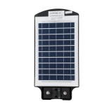 GloboStar® STREETA 85341 Professional LED Solar Street Light Αυτόνομο Ηλιακό Φωτιστικό Δρόμου 30W 300lm 48 x LED SMD 5730 με Ενσωματωμένο Φωτοβολταϊκό Panel 6V 6W & Επαναφορτιζόμενη Μπαταρία Li-ion 3.2V 5000mAh με Αισθητήρα Ημέρας-Νύχτας & PIR Αισθητήρα Κ