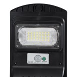 GloboStar® STREETA 85341 Professional LED Solar Street Light Αυτόνομο Ηλιακό Φωτιστικό Δρόμου 30W 300lm 48 x LED SMD 5730 με Ενσωματωμένο Φωτοβολταϊκό Panel 6V 6W & Επαναφορτιζόμενη Μπαταρία Li-ion 3.2V 5000mAh με Αισθητήρα Ημέρας-Νύχτας & PIR Αισθητήρα Κ