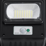 GloboStar® STREETA 85341 Professional LED Solar Street Light Αυτόνομο Ηλιακό Φωτιστικό Δρόμου 30W 300lm 48 x LED SMD 5730 με Ενσωματωμένο Φωτοβολταϊκό Panel 6V 6W & Επαναφορτιζόμενη Μπαταρία Li-ion 3.2V 5000mAh με Αισθητήρα Ημέρας-Νύχτας & PIR Αισθητήρα Κ