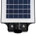 GloboStar® STREETA 85342 Professional LED Solar Street Light Αυτόνομο Ηλιακό Φωτιστικό Δρόμου 60W 600lm 96 x LED SMD 5730 με Ενσωματωμένο Φωτοβολταϊκό Panel 6V 9W & Επαναφορτιζόμενη Μπαταρία Li-ion 3.2V 9000mAh με Αισθητήρα Ημέρας-Νύχτας & PIR Αισθητήρα Κ