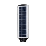 GloboStar® STREETA 85345 Professional LED Solar Street Light Αυτόνομο Ηλιακό Φωτιστικό Δρόμου 150W 1500lm 240 x LED SMD 5730 με Ενσωματωμένο Φωτοβολταϊκό Panel 6V 18W & Επαναφορτιζόμενη Μπαταρία Li-ion 3.2V 20000mAh με Αισθητήρα Ημέρας-Νύχτας & PIR Αισθητ