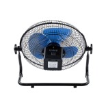 GloboStar® SOLARO-FAN 85351 Solar Fan Αυτόνομος Ηλιακός Επιδαπέδιος Ανεμιστήρας 25W 2 Λειτουργιών Ρεύματος με AC 220-240V ή με Φωτοβολταϊκό Panel 9V 12W & Επαναφορτιζόμενη Μπαταρία Li-ion 7.4V 4400mAh - 12 Ταχύτητες - Ενσωματωμένο USB 2.0 Charger Συσκευών
