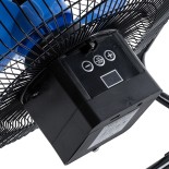 GloboStar® SOLARO-FAN 85351 Solar Fan Αυτόνομος Ηλιακός Επιδαπέδιος Ανεμιστήρας 25W 2 Λειτουργιών Ρεύματος με AC 220-240V ή με Φωτοβολταϊκό Panel 9V 12W & Επαναφορτιζόμενη Μπαταρία Li-ion 7.4V 4400mAh - 12 Ταχύτητες - Ενσωματωμένο USB 2.0 Charger Συσκευών