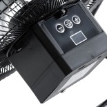 GloboStar® SOLARO-FAN 85352 Solar Fan Αυτόνομος Ηλιακός Επιδαπέδιος Ανεμιστήρας 25W 2 Λειτουργιών Ρεύματος με AC 220-240V ή με Φωτοβολταϊκό Panel 9V 12W & Επαναφορτιζόμενη Μπαταρία Li-ion 7.4V 4400mAh - 12 Ταχύτητες - Ενσωματωμένο USB 2.0 Charger Συσκευών