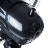 GloboStar® SOLARE-FAN 85358 Solar Fan Αυτόνομος Ηλιακός Επιδαπέδιος Ανεμιστήρας 25W 2 Λειτουργιών Ρεύματος με AC 220-240V ή με Φωτοβολταϊκό Panel 9V 15W & Επαναφορτιζόμενη Μπαταρία Li-ion 7.4V 6000mAh - 12 Ταχύτητες - Ασύρματο Χειριστήριο - Ενσωματωμένο U