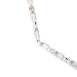 GloboStar® 90606 Digital Pixel Addressable Strip Ultra Slim 3 PIN - Nano Zig Zag S Ψηφιακή Ταινία LED SMD 5050 14W/m 60LED/m 20PIXEL/m SPI/TTL Protocol IC WS2812/SK6812 1152lm/m 120° DC 5V IP20 RGB - Λευκό Σώμα - Μ2000 x Π6 x Υ2mm - Συσκευασία 2 Μέτρων - 