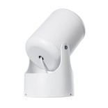 GLOBOSTAR® DETRONIC 60502 Κινούμενο Downlight Σποτ LED 10W 1250lm 24° AC 220-240V IP20 Θερμό Λευκό 2700K - Bridgelux COB Chip & TÜV SÜD Driver - Λευκό Ματ - Μ9 x Π9 x Υ16cm - 5 Χρόνια Εγγύηση