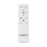 GloboStar® CIRCUO 61229 Φωτιστικό Οροφής Δαχτυλίδι-Κύκλος LED CCT 75W 8400lm 360° AC 220-240V - Εναλλαγή Φωτισμού μέσω Τηλεχειριστηρίου All In One Ψυχρό 6000k+Φυσικό 4500k+Θερμό 2700k Dimmable Μ53 x Π42.5 x Υ9cm - Μαύρο - 3 Years Warranty