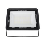 GloboStar® ATLAS 61430 Επαγγελματικός Προβολέας LED 150W 17250lm 120° AC 220-240V - Αδιάβροχος IP67 - Μ32 x Π4 x Υ23cm - Μαύρο - Θερμό Λευκό 2700K - LUMILEDS Chips - TÜV Rheinland Certified - 5 Years Warranty