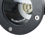 GloboStar® GARDELINI 61481 Καρφωτό Κινούμενο Φωτιστικό Σποτ Κήπου με Ντουί 1 x GU10 VDE Certified AC 220-240V Αδιάβροχο IP65 - Σώμα Αλουμινίου & Υψηλής Αντοχής Tempered Glass & Μ40cm VDE Καλώδιο Σύνδεσης - Φ10 x Υ30cm - Μαύρο - 5 Χρόνια Εγγύηση