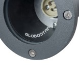 GloboStar® GARDELINI 61482 Καρφωτό Κινούμενο Φωτιστικό Σποτ Κήπου με Ντουί 1 x GU10 VDE Certified AC 220-240V Αδιάβροχο IP65 - Σώμα Αλουμινίου & Υψηλής Αντοχής Tempered Glass & Μ40cm VDE Καλώδιο Σύνδεσης - Φ10 x Υ30cm - Γκρι Ανθρακί - 5 Χρόνια Εγγύηση
