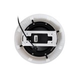 GloboStar® POOLΕΤΙ 61541 PRO Φωτιστικό Πισίνας LED 25W 1750lm 120° AC/DC 12V Αδιάβροχο IP68 IK06 Tempered Glass Φ30 x Υ6.5cm Μπλε - Bridgelux Chip - 2 Meter VDE Certified Cable - 3 Years Warranty