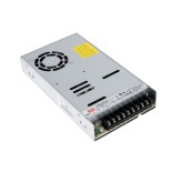 GLOBOSTAR® MEANWELL-LRS450-24 90787 Τροφοδοτικό/Μετασχηματιστής PELV 450W 18.8A DC 24V IP20 - AC 220-240V σε DC 24V / Ρυθμιζόμενo από DC 21.6V έως DC 28.8V - Μ22.5 x Π12.4 x Υ3.5cm - 3 Χρόνια Εγγύηση