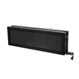 GLOBOSTAR®DISPLAY 90268 Κυλιόμενη Ψηφιακή Επιγραφή 64x16cm P10 Διπλής Όψης LED AC 220-240V Αδιάβροχο IP65 Κόκκινο - WiFi Control μέσω FK APP - Αισθητήρας Θερμοκρασίας & Υγρασίας - Μ70.5 x Π11 x Υ22.5cm - 2 Χρόνια Εγγύηση