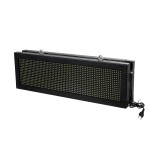 GloboStar® DISPLAY 90316 LED Scrolling Display 64x16cm - Κυλιόμενη Ψηφιακή Πινακίδα / Επιγραφή Διπλής Όψης P10 LED SMD AC 220-240V - Λειτουργία μέσω Wi-Fi με Εφαρμογή APP - Αισθήτηρας Θερμοκρασίας και Υγρασίας - Αδιάβροχο IP65 - Μ70.5 x Π11 x Υ22.5cm - Ψυ